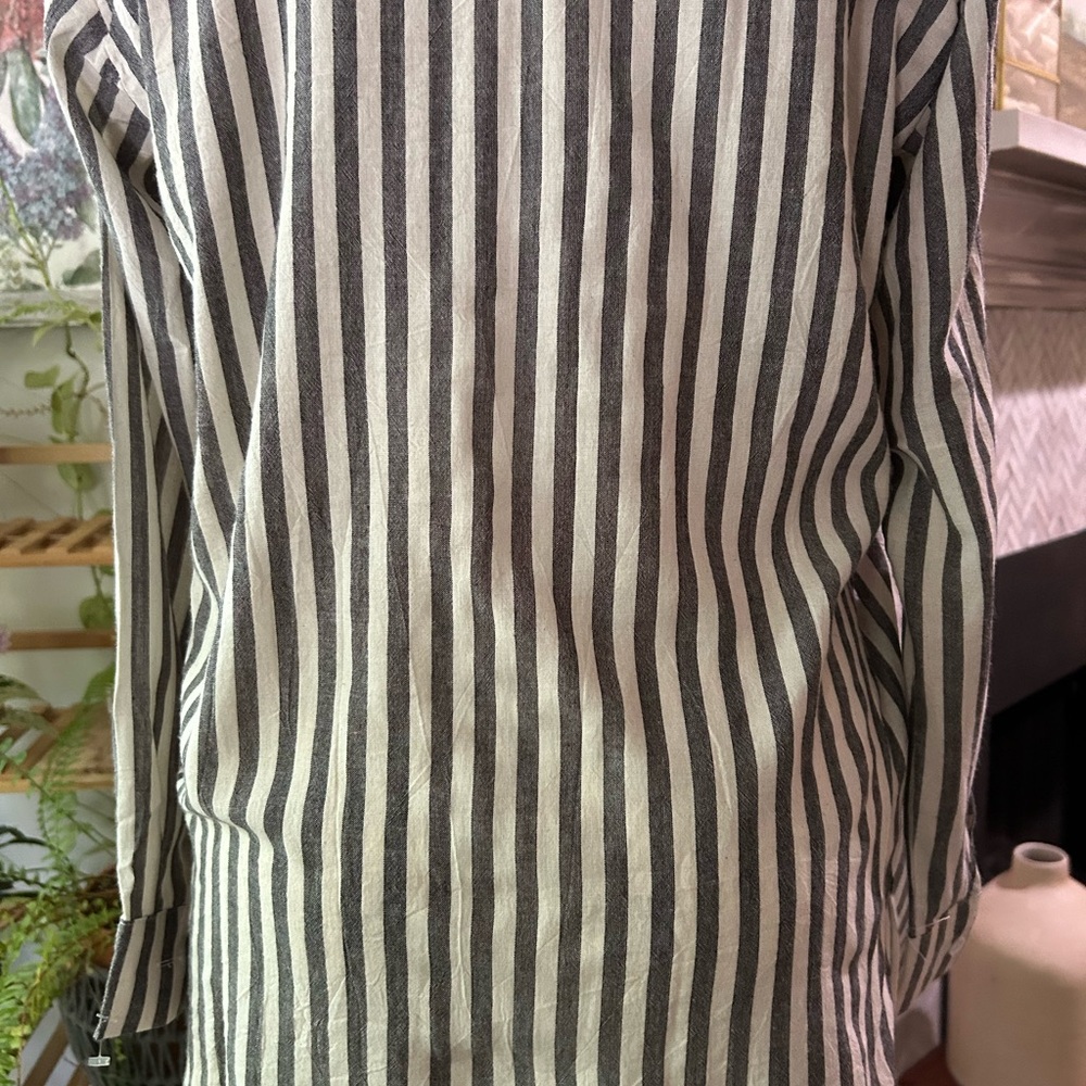 Button down striped shirt long sleeve - Picture 14 of 14